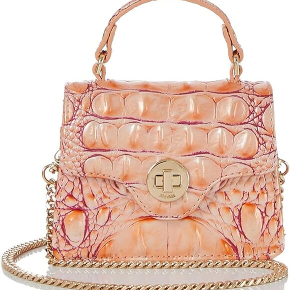 BRAHMIN Arietta Apricot Rosé Melbourne NWT - Picture 4 of 5